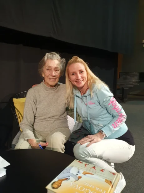 Martina Bajerová s Dinah Rodrigues, zakladatelkou hormonální jógy